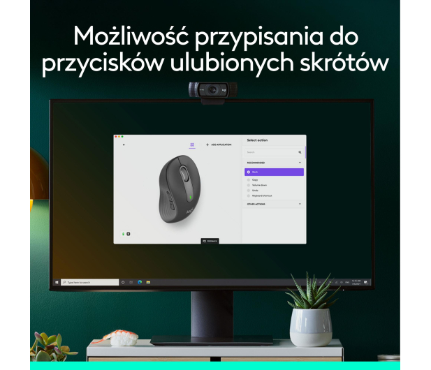 LOGITECH Signature M650 L Wireless Mouse Grafitowa - 713345 - zdjęcie 9